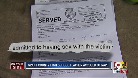 Grant County High teacher charged with rape, sodomy