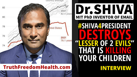 Dr.SHIVA™ LIVE – #Shiva4President Destroys the “Lesser of Two Evils” That Is Killing Your Children