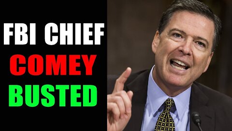 FRAUD & MORE FRAUD: F.B.I CHIEF COMEY BUSTED FOR MISLEADING CONGRESS! TODAY'S JUNE 13, 2022