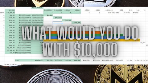 What would you do with $10,000 #pretend