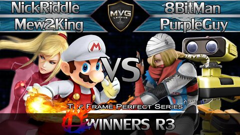 VS|NickRiddle & COG MVG|Mew2King vs. GOTE|8BitMan & BC|PurpleGuy - Winners R3 - FPS