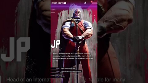 STREET FIGHTER 6 Base Roster Confirmed? & Character Bio #shorts #streetfighter6 #sf6