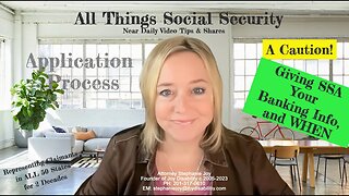 Caution - Giving SSA Your Banking Info Before You Win Your Social Security Disability Claim.