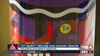 Toy safety tips for this holiday season