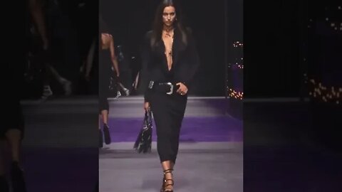 Irina Shayk in Versace Spring/Summer 2023 Collection