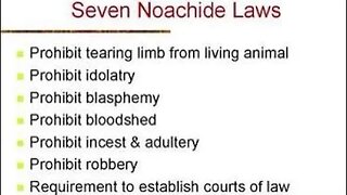 Talking to Vincent Bruno about the proclamations of the Noahide laws not legally enforceable