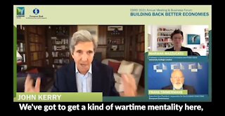 John Kerry: To Address Climate Change We’ve Got to Get Kind of Wartime Mentality