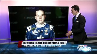 Alex Bowman to start 2nd in Daytona 500