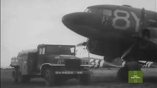 Declassified WWII Film - Normandy Airborne Operation - IX Troop Carrier Command