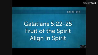 Galatians 5:22-26