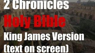 2 Chronicles 25 + 26 KJV Bible Audio (2022 King James Version)