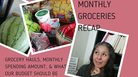 August Grocery Hauls & Spending Recap