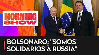 O encontro de Bolsonaro com Vladimir Putin