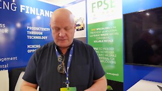 SOUTH AFRICA - Cape Town - Investing IN african Mining Indaba - Finnish company specializes in mining waste water treatment (Video) (Mot)