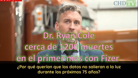 Dr. Ryan Cole: Fizer ha estado matando gente 💉💉