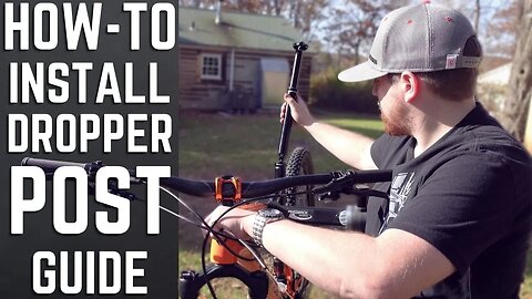 How to install a internally routed dropper post | Raceface Aeffect Dropper