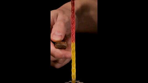 Gummy Worm Cutting