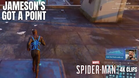 J. Jonah Jameson Makes A VERY Good Point | Marvel's Spider-Man 4K Clips