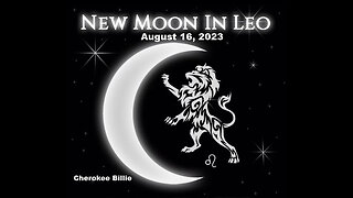 New Moon August 16, 2023 in Leo