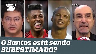 Flamengo x Santos: o Peixe está sendo SUBESTIMADO antes do JOGÃO?