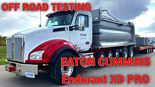 Testing the NEW Eaton Cummins Endurant XD PRO Automated Transmission OFFROAD!!! How did it do?