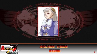 Street Fighter: Alpha 3 Max: Arcade Mode - Ingrid