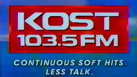 KOST 103.5 FM 90s Soft Rock "Continues Soft Hits"