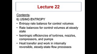 Lecture 22 - ME 3293 Thermodynamics I (Spring 2021)