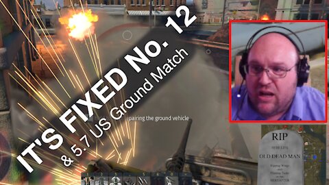 Its Fixed! 12 & US 5.7 Ground Match [War Thunder]