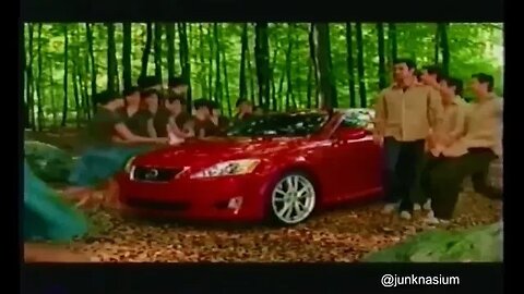 Weird 2005 Lexus IS Commercial