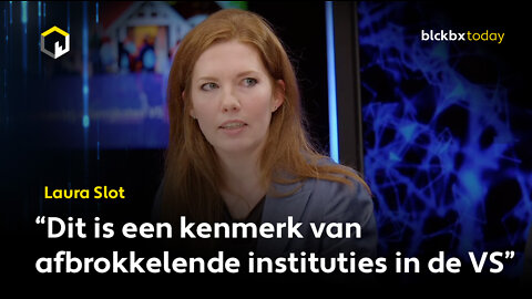 Laura Slot: "Dit is een kenmerk van afbrokkelende instituties in de VS"