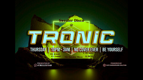 Tronic Thursdays