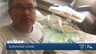 Recovered COVID-19 patient changes mind about mask-wearing
