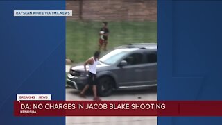 Kenosha officer will not be charged in Jacob Blake's shooting, DA says