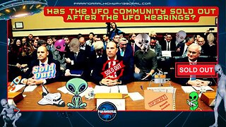 Has The UFO Community Sold Out After The UFO Hearings?