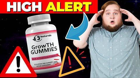 "GrowTH Gummies: Goodbye Hair Loss! 🌟 -55% OFF"