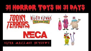 🎃 Killer Klowns From Outer Space | Slim, Chubby & Shorty | Toony Terrors | 31 Horror Toys in 31 Days