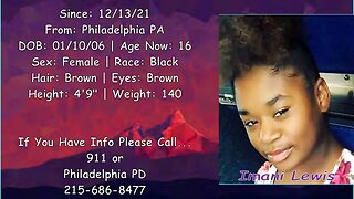 #Missing #Anniversary | Imani Lewis| 12/13/2021