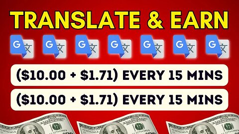 MAKE $50 PER HOUR With Google Translate Goldmine! (Make Money Online 2023)