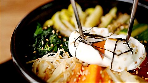 Vegetarian Bibimbap