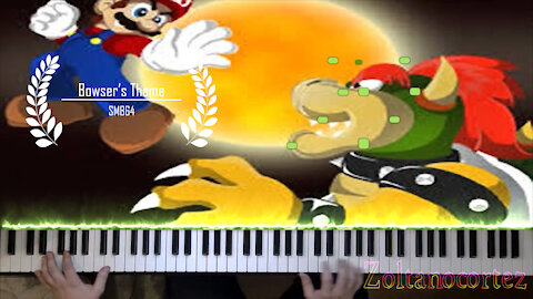 Bowser's Theme (SM64) piano cover