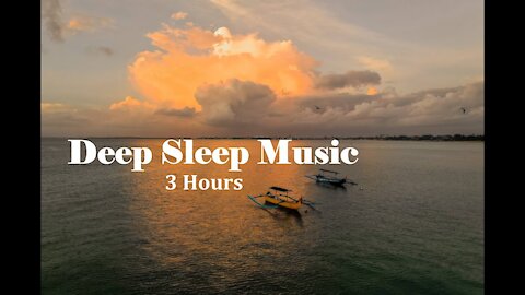 🌔3 Hours of Deep Sleep Music 🌼 Relaxing music for Sleeping Meditation 💤 Fall Asleep 💤Soothing Music🌔