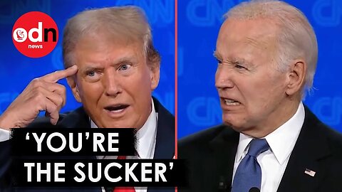 Biden Got Angry - Presidential Debate Donald Trump's Vs Biden