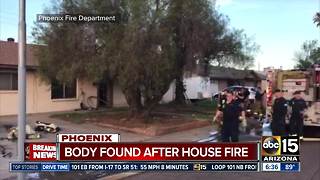 Body found after west Phoenix house fire