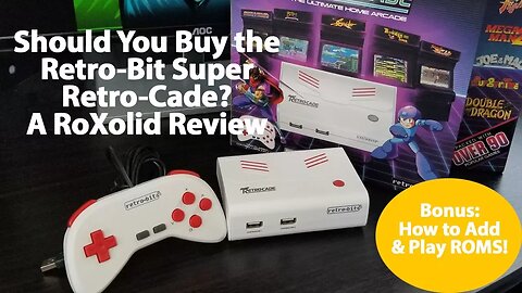 Should You Buy: Retro-Bit Super Retro-Cade Review Plus How to Add & Play ROMS