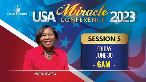 USA Miracle Conference I Session 5 {Morning Glory}