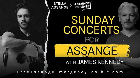 Sunday Concerts for Assange with James Kennedy