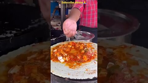 paneer dosa देखो 😱#blogs #viral #shortsfeed #youtubeshorts #funny #foodshorts #streetfood #shorts