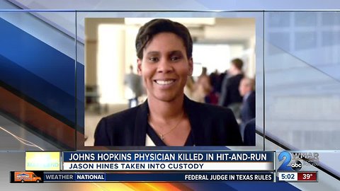 Hopkins doctor killed in fiery hit and run crash