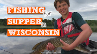 S2:E17 Fishing for Supper in Wisconsin | Kids Outdoors
